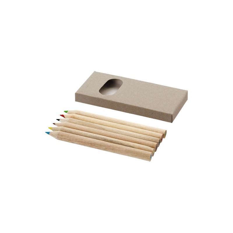 Conjunto de 6 lápis de cor "Ayola"