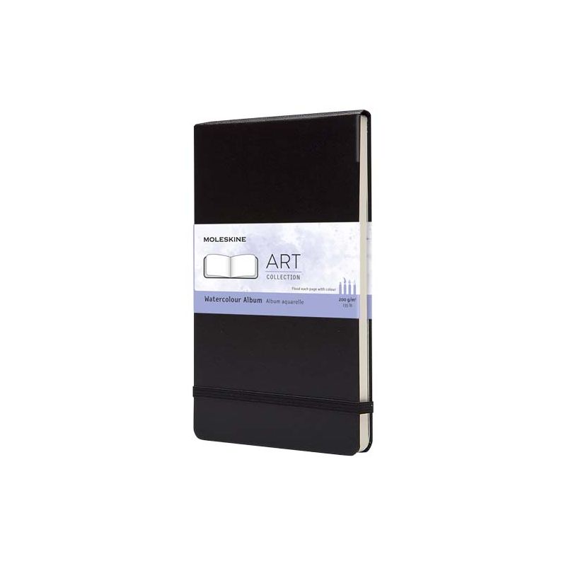 Álbum artístico grande de aguarela "Moleskine"