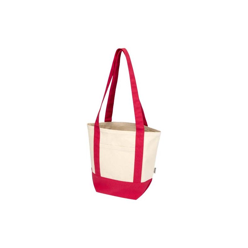 Saco de algodão mini reciclado GRS de 320 g/m² "Sam"