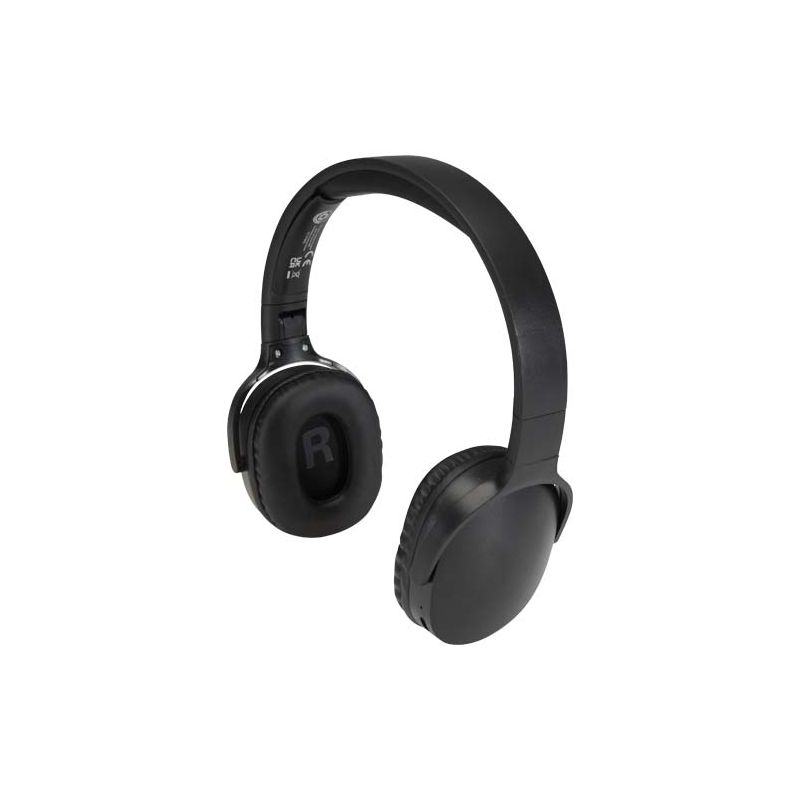 Auscultadores Bluetooth® sem fios, sobre a orelha, de plástico reciclado "Ancha"