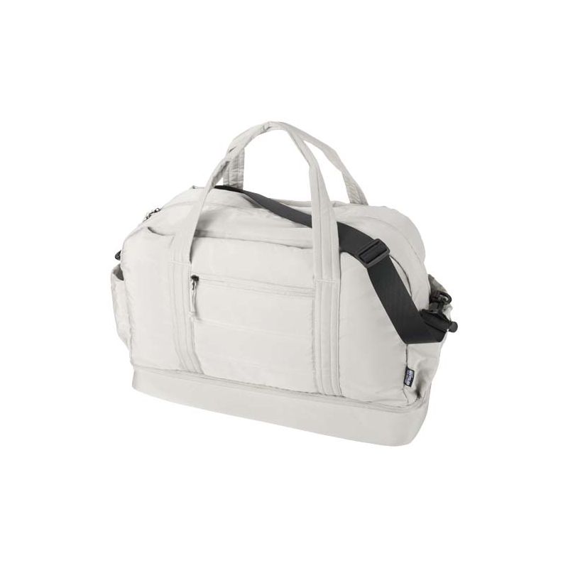 Saco de lona reciclado GRS com fundo isolado de 30 L "Puffer" 
