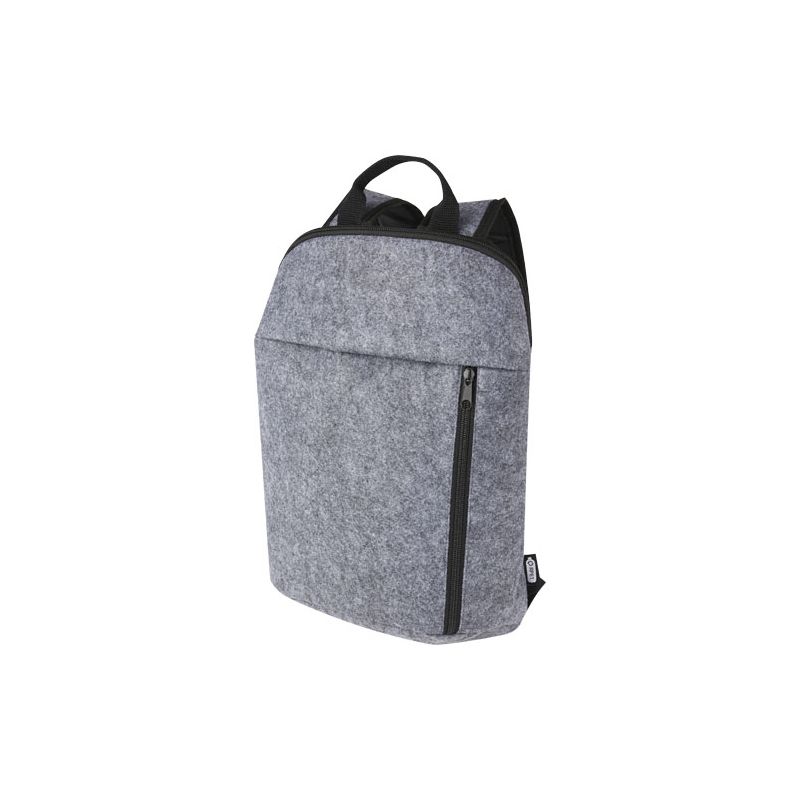Mochila térmica de feltro reciclado GRS de 7L "Felta"
