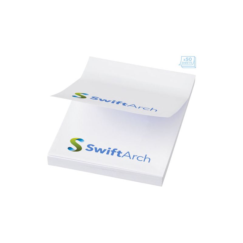 Notas adesivas Sticky-Mate® 50x75
