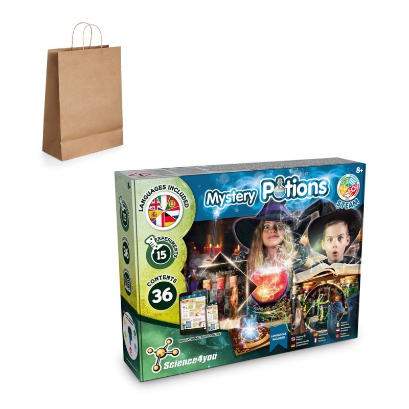 Mystery Potions Kit III Kit didático fornecido com saco de oferta em papel kraft (115 g/m²)