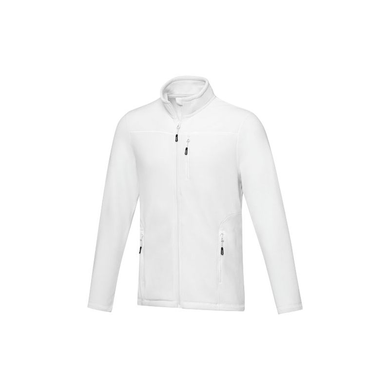 Casaco polar com fecho para homem GRS reciclado "Amber"
