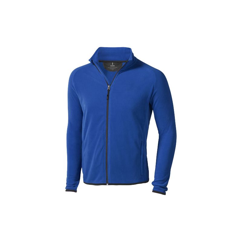 Casaco micro polar com fecho completo de homem "Brossard"