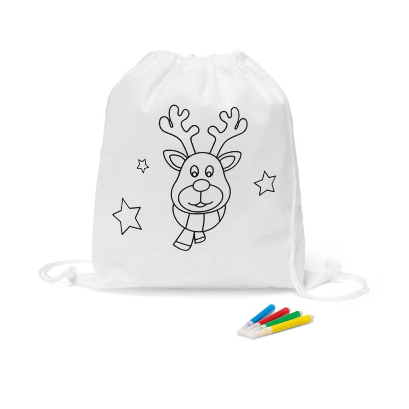 GLENCOE Saco tipo mochila para colorir