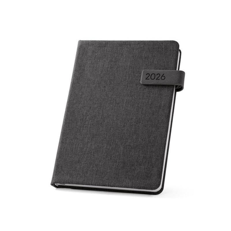 ANDRESEN A5 Agenda A5 em poliéster reciclado (100% rPET)
