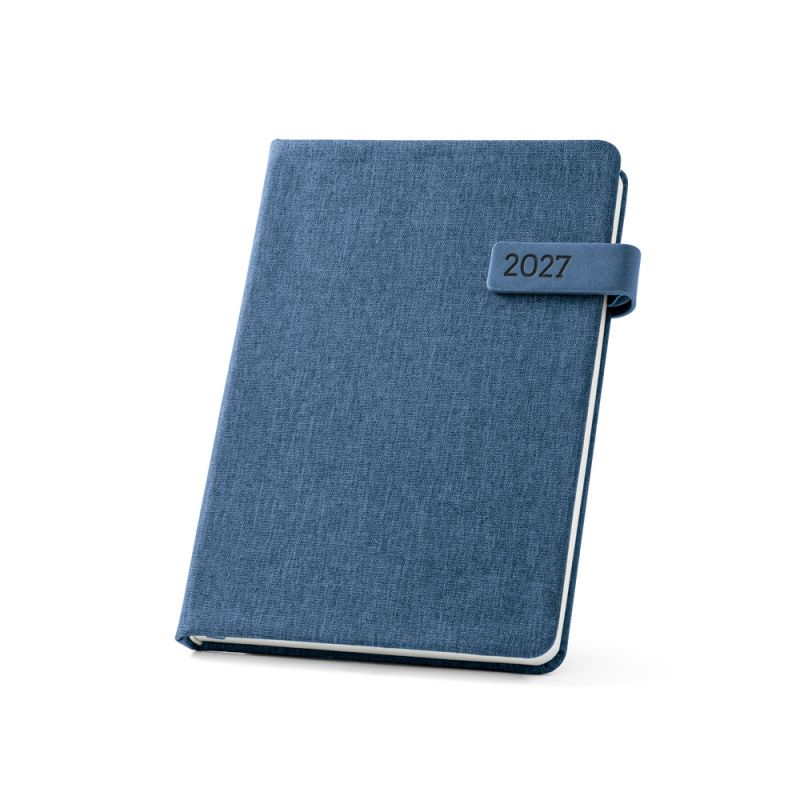 ANDRESEN A5 Agenda A5 em poliéster reciclado (100% rPET)