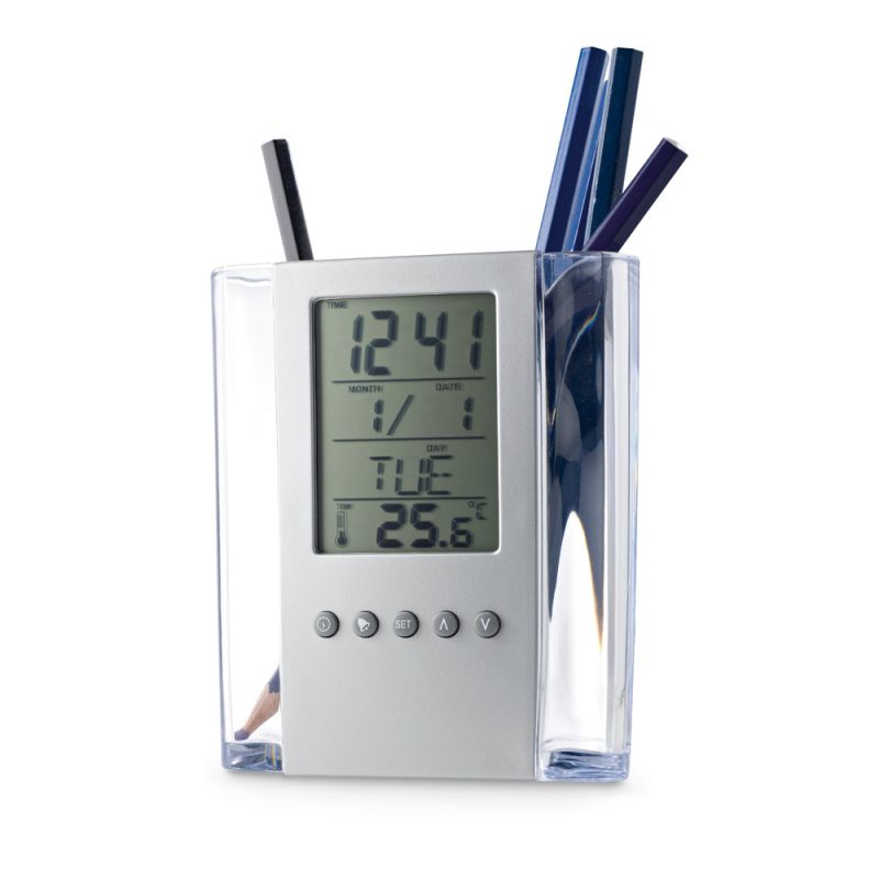 EDEM Porta esferográficas com ecrã LCD em acrílico
