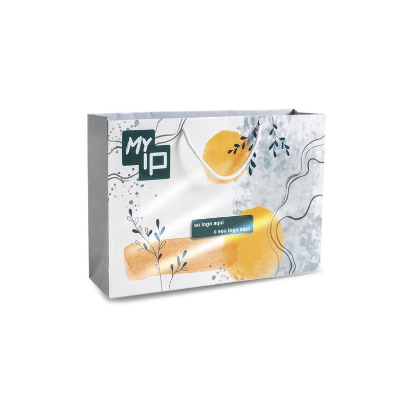 GrandBag Saco de Papel Grande, Horizontal, Brilhante