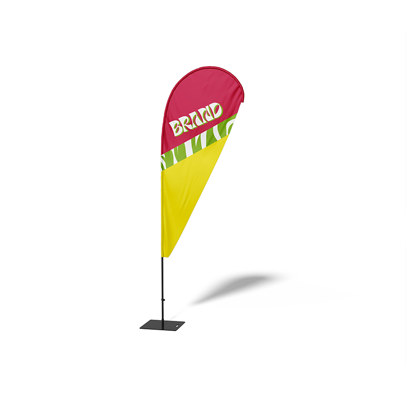 Bandeira Drop 100% Personalizada, 2.2