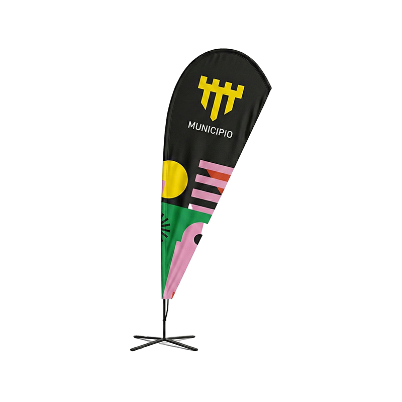 Bandeira Drop 100% Personalizada, 3.5