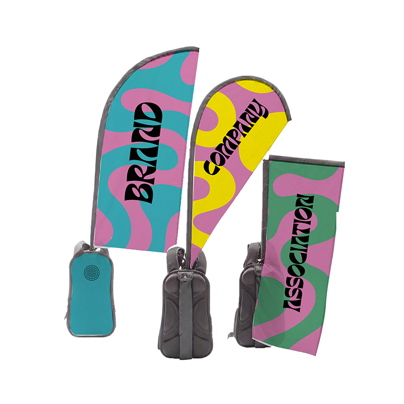 Bandeira Mochila 100% Personalizada