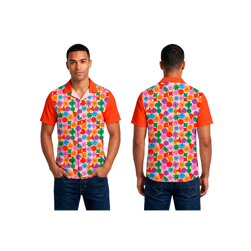 Camisa 100% Personalizada HAWAII, LISA SOFT