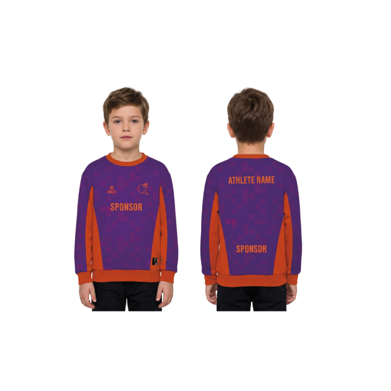 Sweatshirt Criança 100% Personalizada CLUB, INTERLOCK