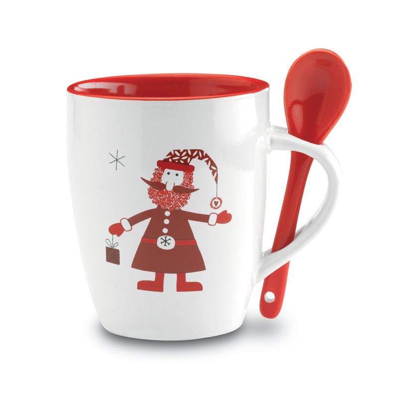 Caneca com colher 250ml