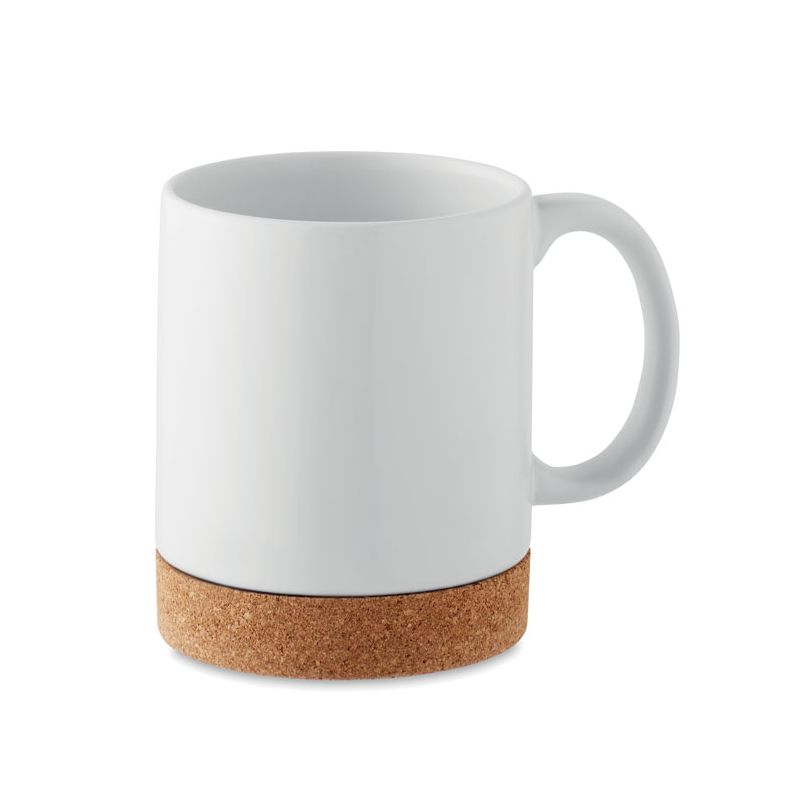 Caneca com cortiça sublimação