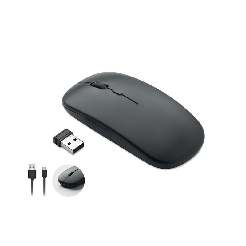 Rato ótico sem fios ABS