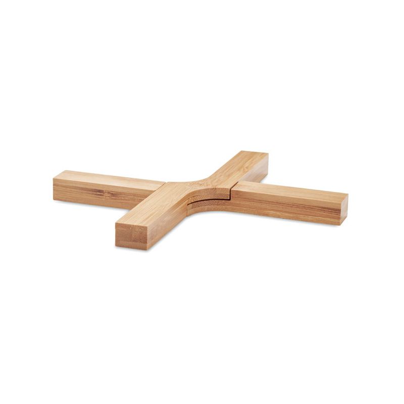 Suporte dobrável em bambu