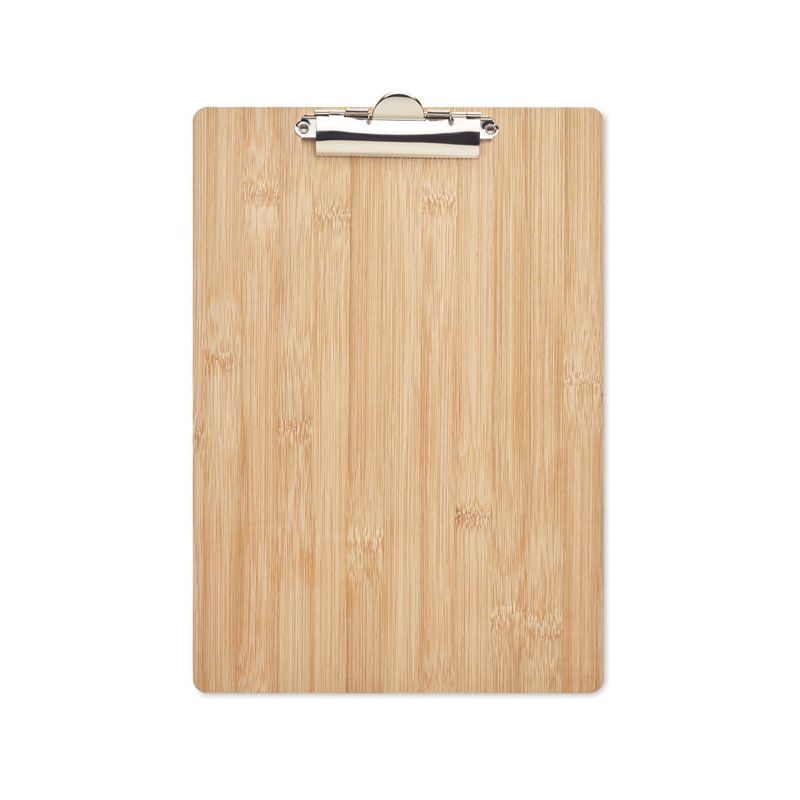 Prancheta de bambu A4