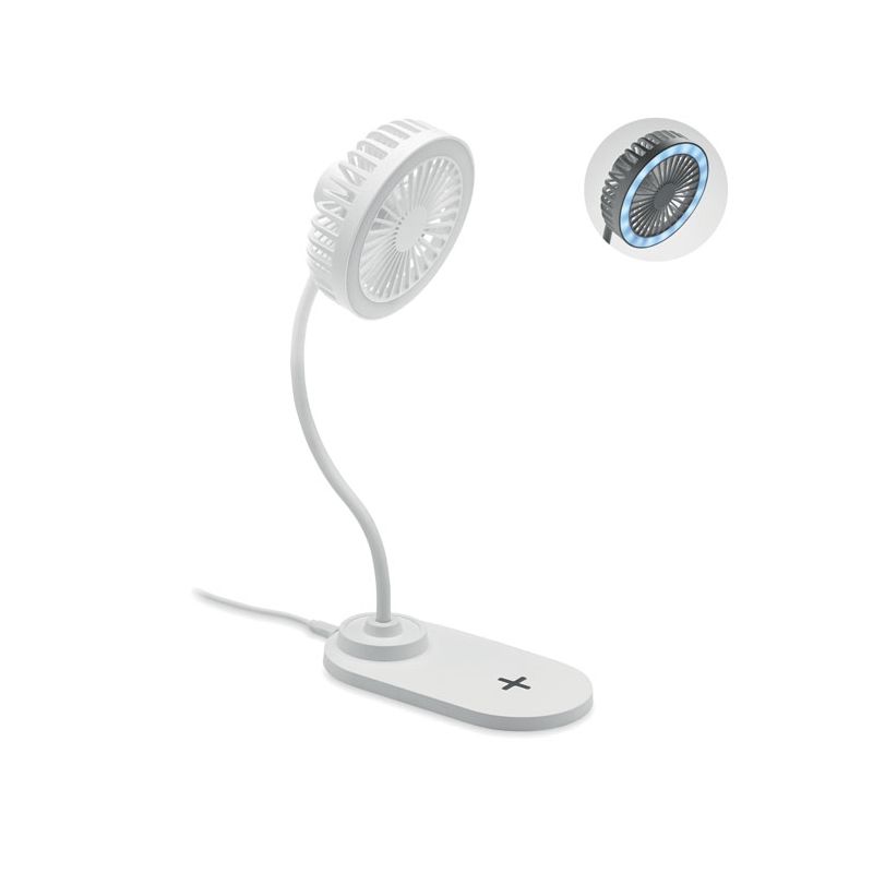 Ventilador carregador com luz