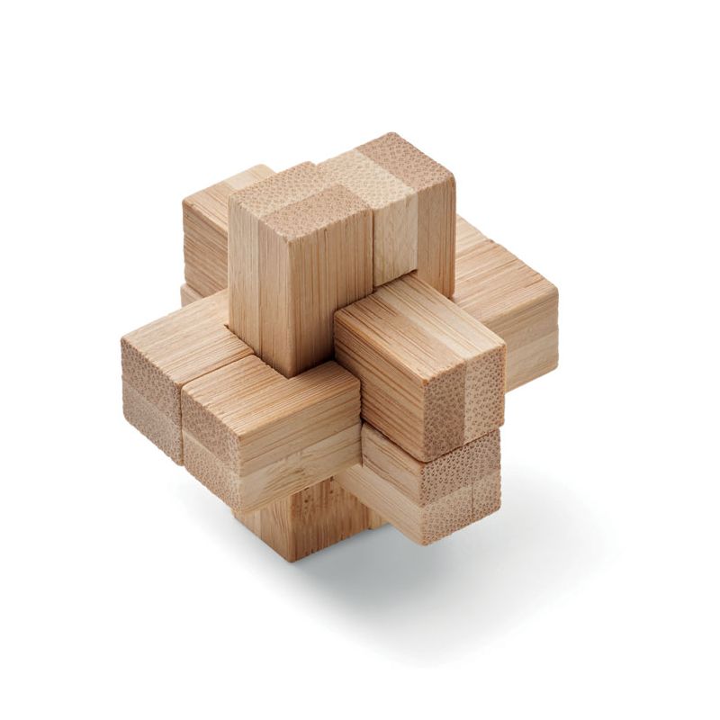 Puzzle em bambu