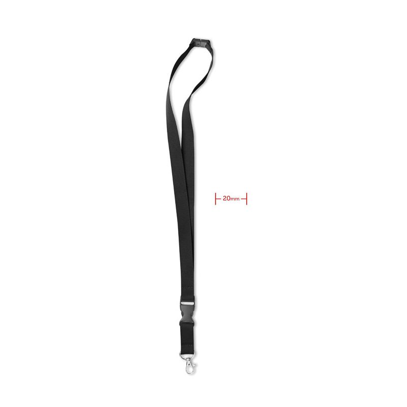 Lanyard  gancho de metal 20 mm