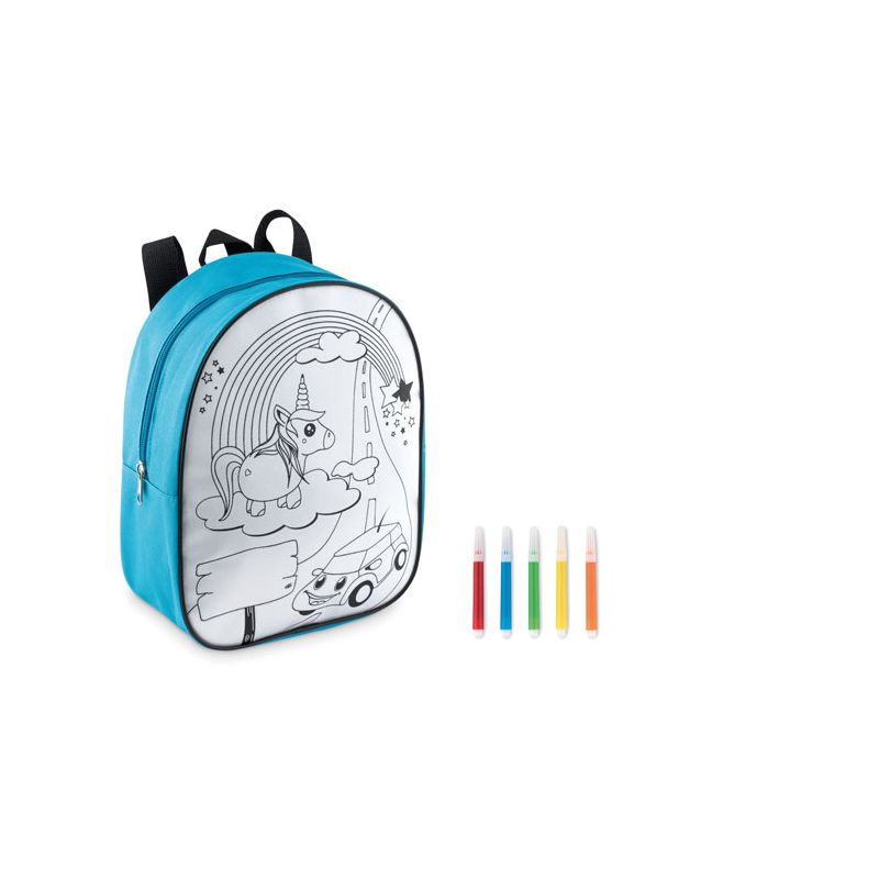 Mochila para colorir