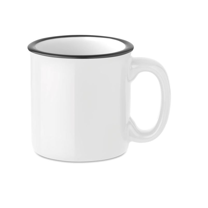 Caneca cerâmica vintage 240ml