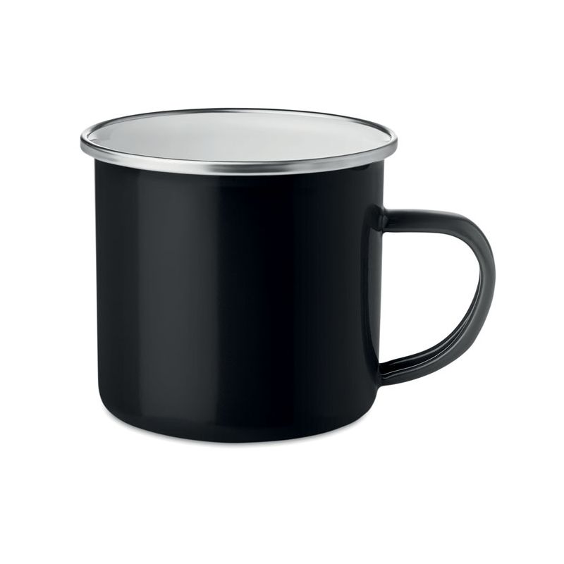 Caneca metal esmaltada