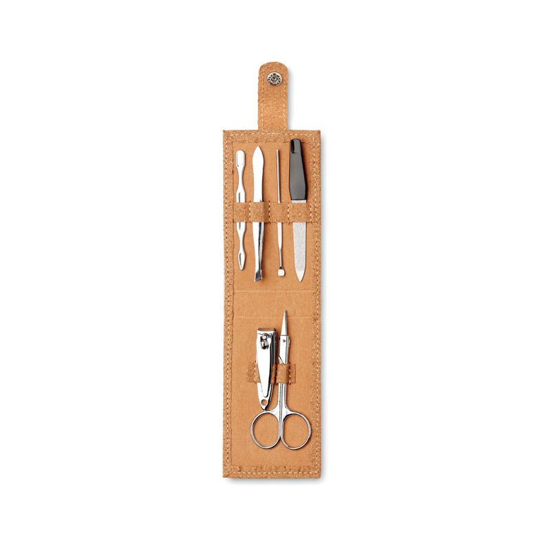 Set manicure em cortiça
