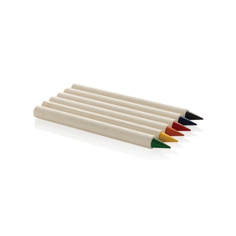 Set 6 lápices de colores Micki GRS infinity
