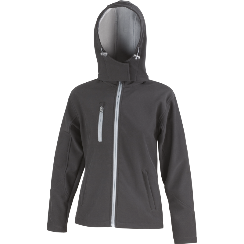 Casaco softshell de senhora com capuz TX Performance