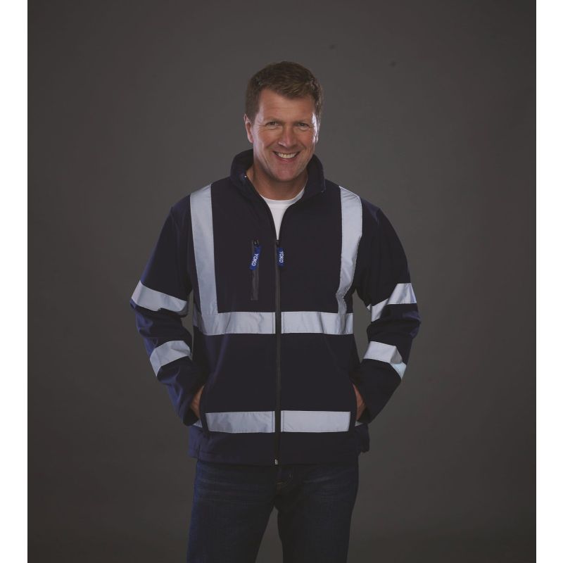 Casaco Softshell de alta visibilidade